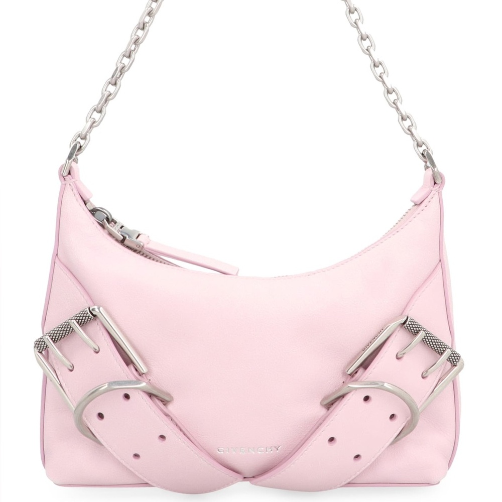 Givenchy Voyou Boyfriend Shoulder Bag Handbag Pink Leather